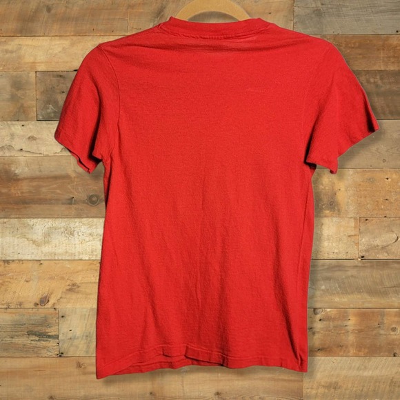 Vintage Small Red COCA-COLA T-Shirt Go For the Real Thing COKE - Picture 6 of 14